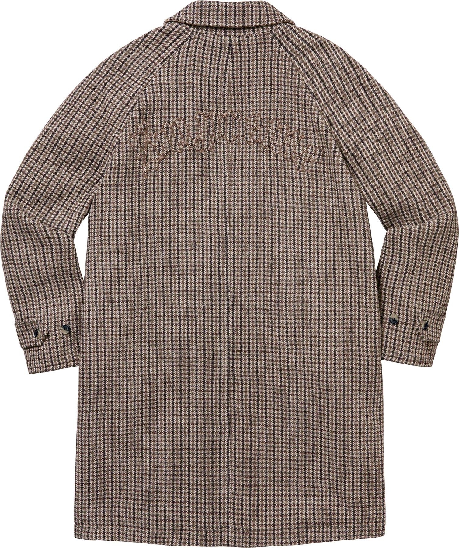 Reversible Houndstooth Overcoat view 20